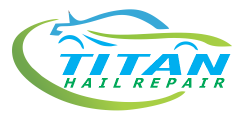 The Titan logo for affordable hail damage repair near me